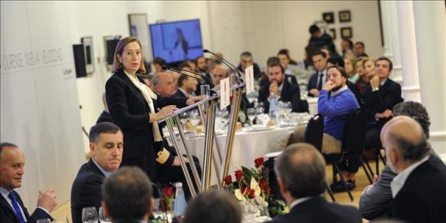 Pastor resalta la nueva reducción de tiempos en el trayecto del AVE a Madrid