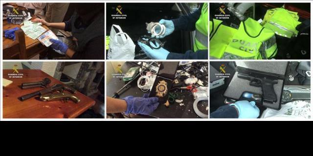 Cuatro detenidos por robar a chinos en casas y locales simulando ser policías en Madrid