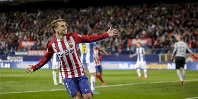 1-0. Griezmann y el Atlético ganan en tres minutos