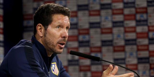 Simeone: "Hay que jugar y mostrar; no vamos a ganar porque venimos ganando"
