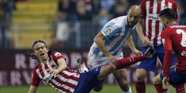 Filipe Luis y Gabi, baja por sanción para Vallecas