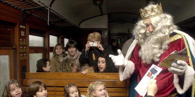 El &quot;Tren de la Navidad&quot; regresa un año más a Madrid