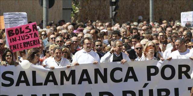 Vuelve la Marea Blanca para pedir al nuevo Parlamento que defienda la sanidad