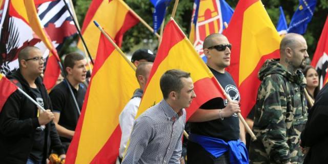 La ultraderecha violenta deja 600 fichados en Madrid