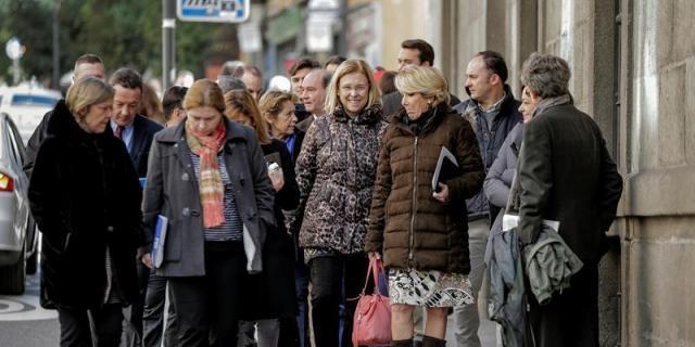 Aguirre niega que ocultara la dimisión de Ignacio González en el PP de Madrid