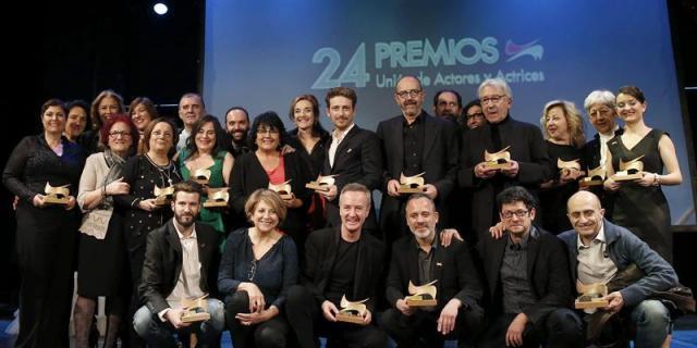 La Unión de Actores celebra el 25 aniversario de sus premios