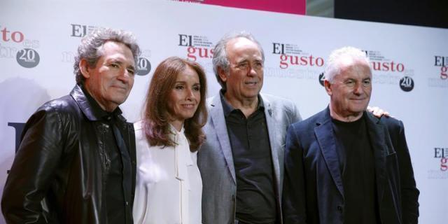 Ana Belén, Serrat, Víctor Manuel y Miguel Ríos &quot;exaltan&quot; su amistad