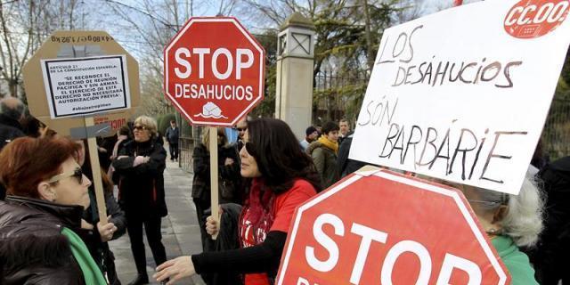 Desciende el número de desahucios en la Comunidad un 11,3%