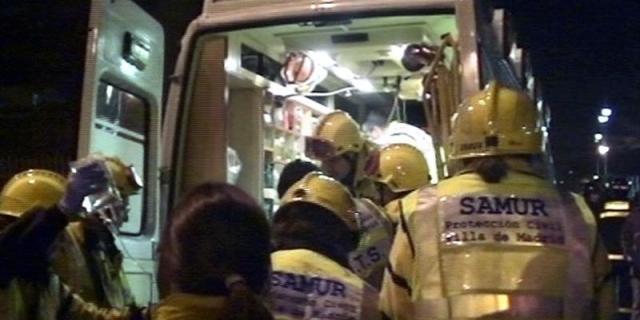 Un ciclista muy grave tras ser alcanzado por un coche dado a la fuga en Madrid