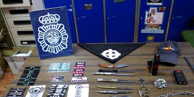 Detenidos 16 neonazis de la banda Skins Retiro por delitos de odio