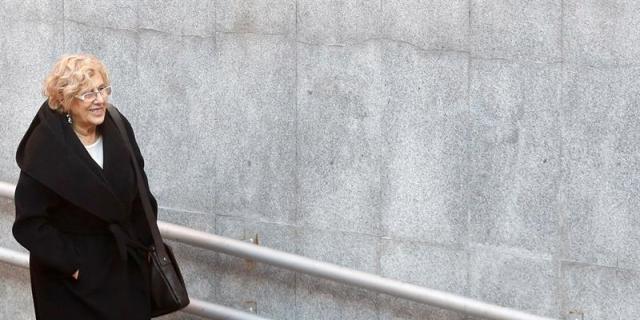 Carmena reúne para comer en Cibeles a los cuatro exalcaldes de Madrid