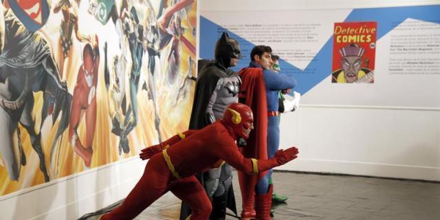 Los superhéroes de los tebeos toman Madrid