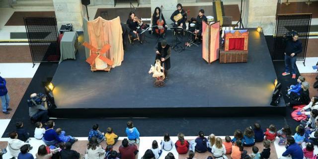 Cervantes y Shakespeare atraen a los madrileños a la Noche de los Teatros