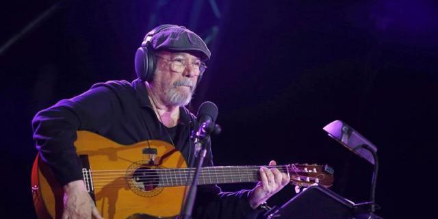 Silvio Rodríguez hace "soñar" al público en un concierto solidario en Madrid