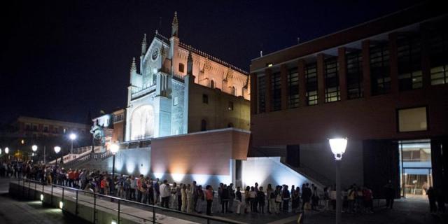 Lleno total en la Noche de los Museos de Madrid