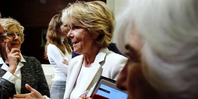 Aguirre: "Carmena ha reducido la deuda gracias a la gestión de Ana Botella"