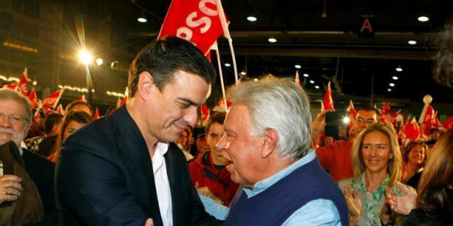 Felipe González cerrará los actos de campaña del PSOE en Madrid 
