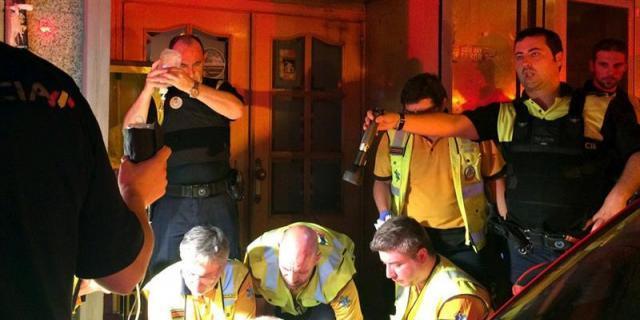 Detenido con un cuchillo por matar a una mujer en una calle de Madrid