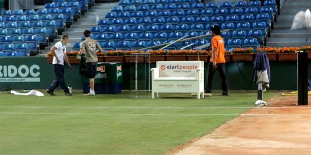 La Caja Mágica albergará el duelo "Tierra-Hierba", con Muguruza y Sharapova