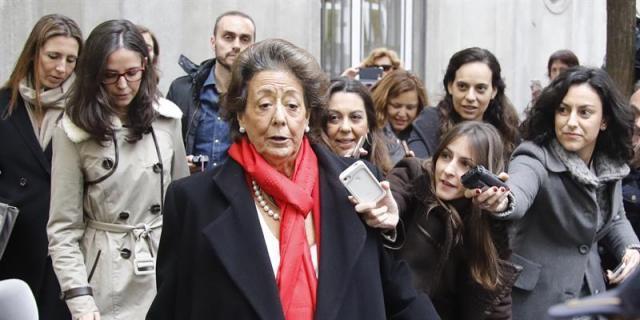 Rita Barberá fallece tras sufrir un infarto en un hotel de Madrid