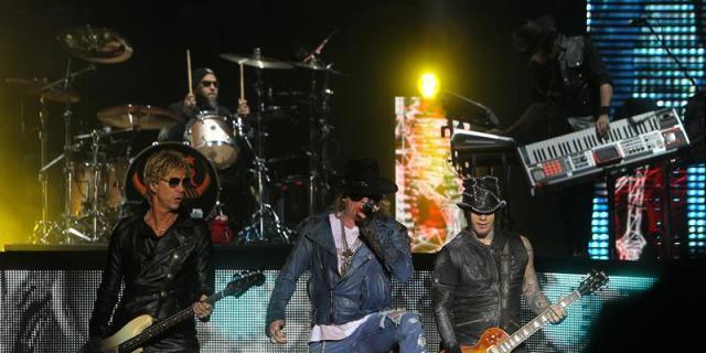 Agotadas las entradas para el concierto de Guns N'Roses en Madrid