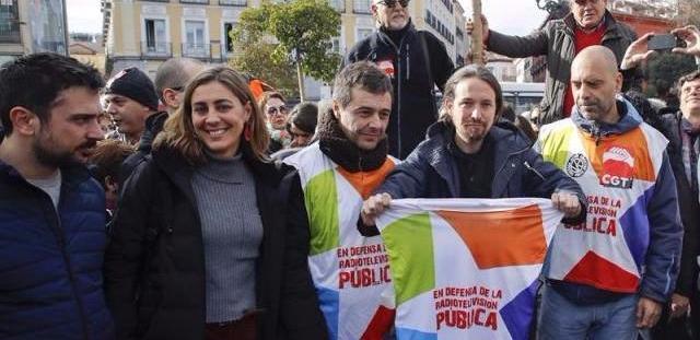 Pablo Iglesias pide ahora que Telemadrid no sea un "aparato de propaganda"