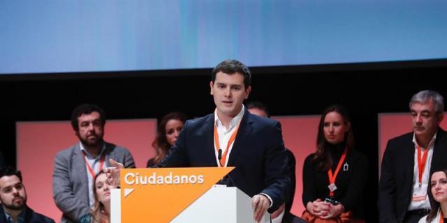 C’s cierra su Asamblea en Madrid con el liderazgo de Rivera reforzado