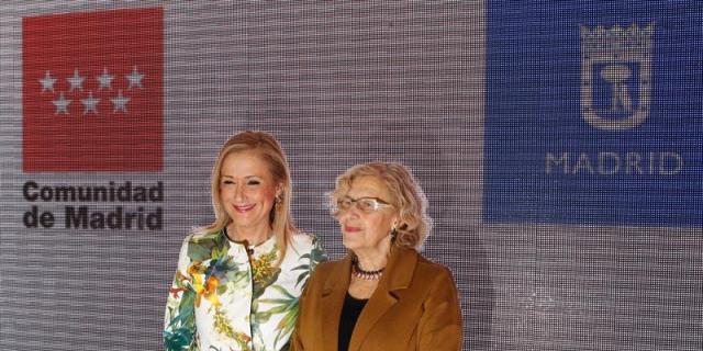 Cifuentes y Carmena unen fuerzas para atraer a Madrid inversores de Reino Unido