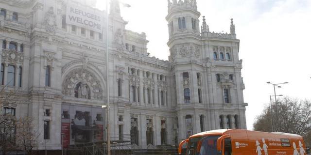 Hazte Oír pone en marcha su tercer vehículo con un mensaje "censurado"