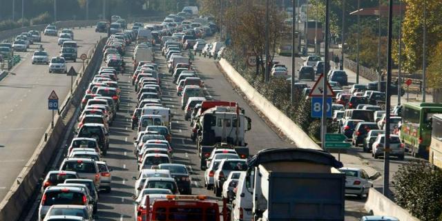 Cada día se desplazan por la ciudad de Madrid más de 2,5 millones de vehículos