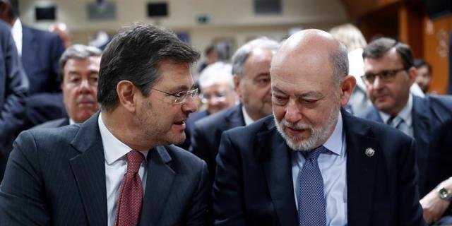 Catalá y Maza comparecerán el miércoles en el Congreso para aclarar la gestión del caso Lezo