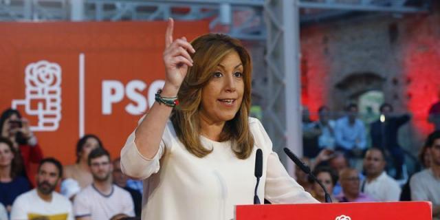 Díaz afirma que Rajoy e Iglesias han "intentado interferir" en las primarias