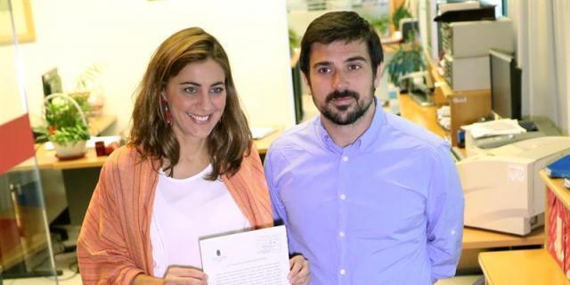 Ruiz-Huerta y Espinar presentan la moción de censura contra cristina Cifuentes