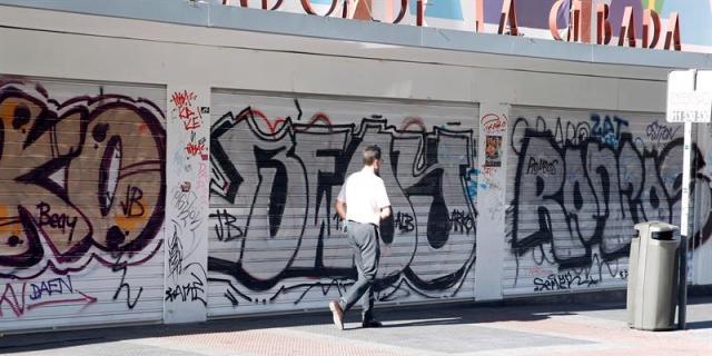 Ciudadanos Algete pide abrir un concurso de grafitis para frenar pintadas vandálicas