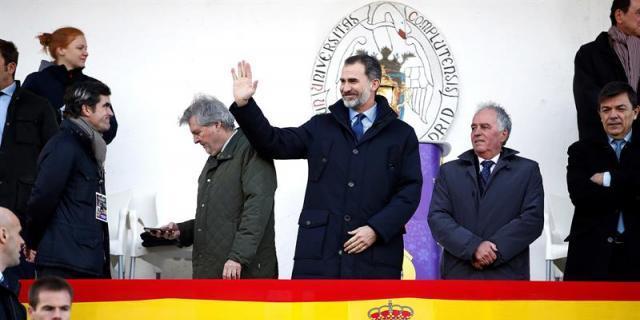 El Rey preside minuto de silencio por 11M antes del España-Alemania de rugby