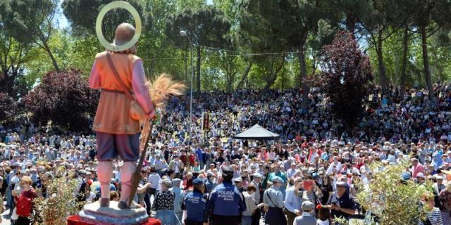 Un millón y medio de personas participaron en los festejos de San Isidro