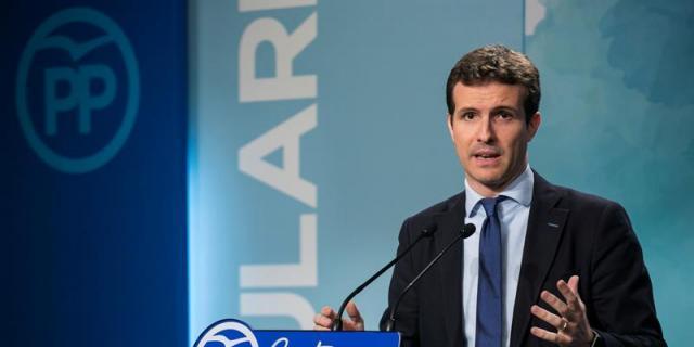 Pablo Casado se presenta como candidato a la Presidencia del Partido Popular