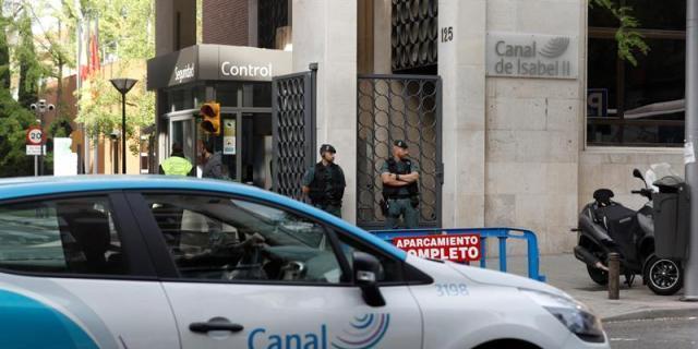 El Gobierno de Garrido denuncia el expolio de ocho millones de euros en el Canal de Isabel II