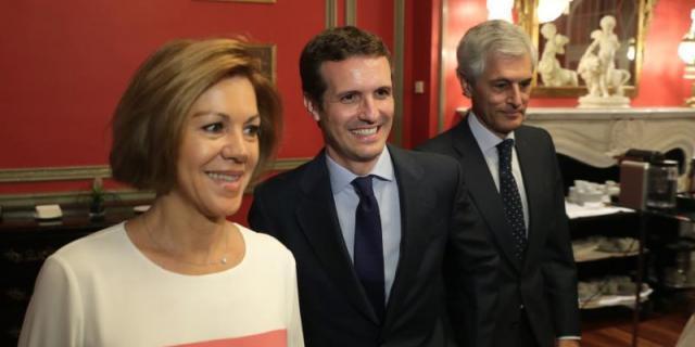 Cospedal muestra su apoyo a Casado para presidir el PP