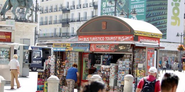 Tres detenidos durante la huelga de repartidores de prensa en Madrid