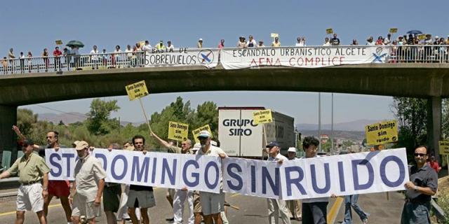La Urbanización Ciudad Santo Domingo de Algete recurre el auto del TSJM sobre el ruido de Barajas