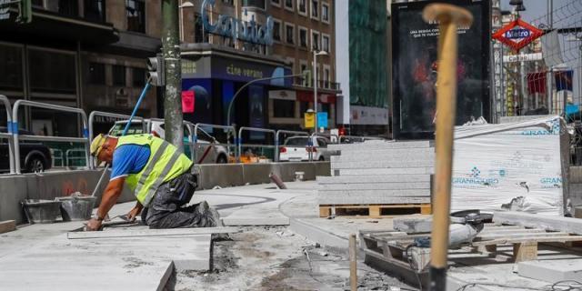Un escape de gas en Gran Vía obliga a desalojar varios comercios