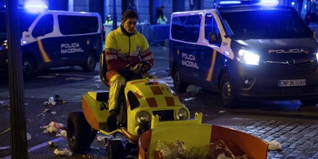 Más de 160.000 kilos de basura recogidos durante las fiestas de Centro