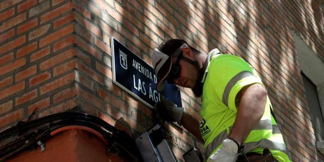 Más de 100.000 euros invertidos en cambiar los nombres de las calles de Madrid