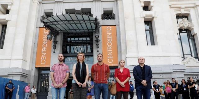 Elocuentes silencios en Madrid para recordar a las víctimas del atentado en Cataluña