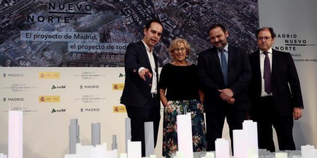 El norte de Madrid y las zonas este y oeste tendrán enlaces sobre las vías de Chamartín