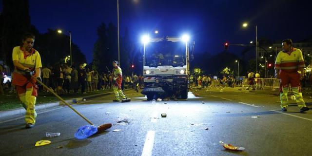 La mayoría de los madrileños no está satisfecho con la limpieza de las calles