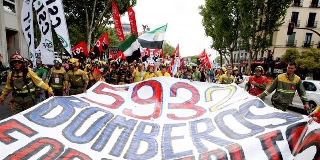 Los retenes forestales de la Comunidad de Madrid continuarán con los paros en septiembre