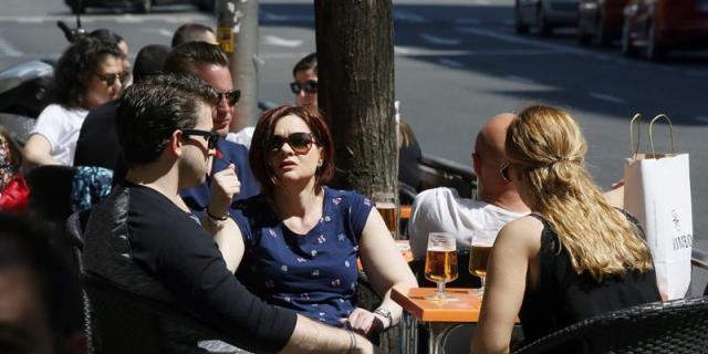 Los hosteleros insistirán ante el Ayuntamiento por un mayor aforo en los locales