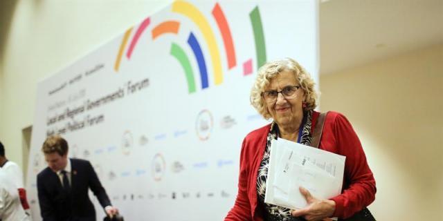 Carmena se presentará a la reelección como alcaldesa de Madrid